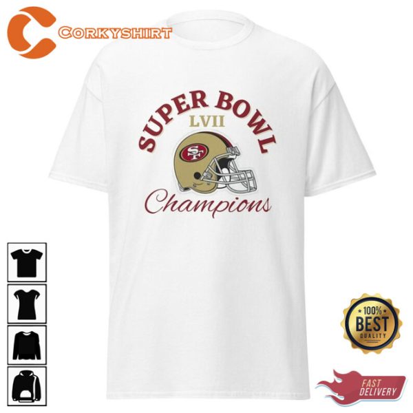 Super Bowl LVII Champions Unisex Tee Shirt Design