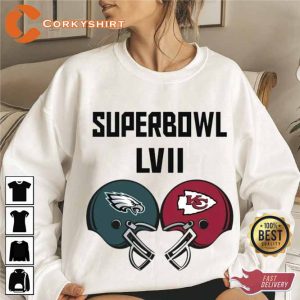 Super Bowl LVII Philadelphia Eagles vs Kansas City Chiefs T-shirt