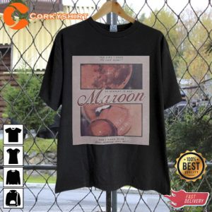 Taylor Album Cover Retro Music Maroon Album Graphic T-Shirt