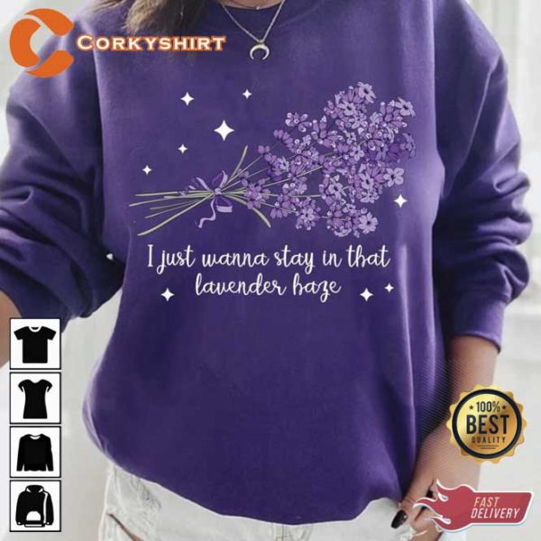 Taylor Lavender Haze Sweatshirt