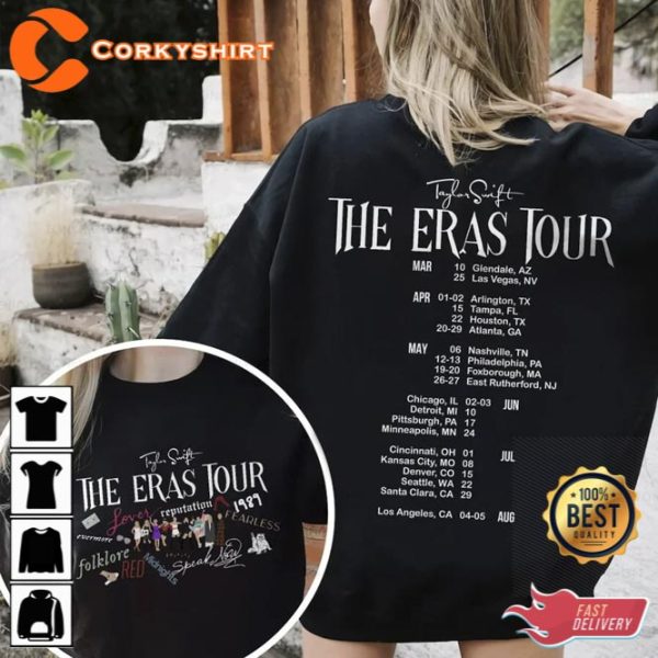 Taylor The Eras Tour New Album Midnight Tee