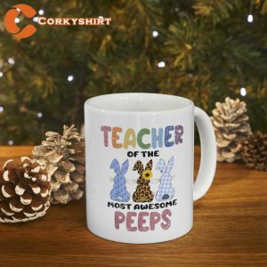 Teacher Of The Most Awesome Easter Bunny Mug