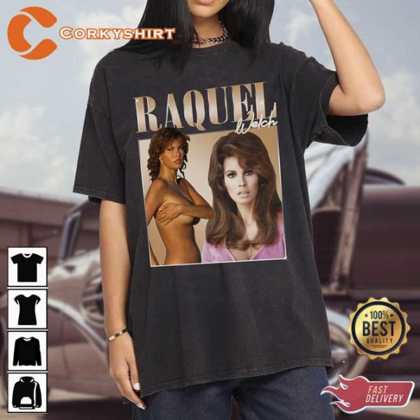 Thank You Raquel Welch Homage Vintage Shirt