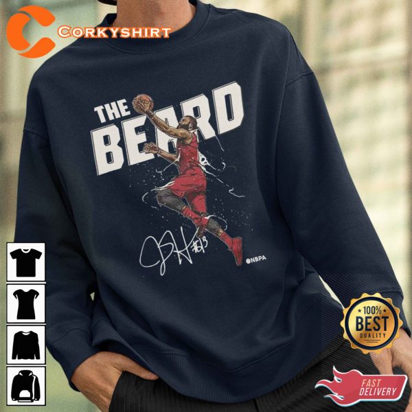 The Beard James Harden Comic Graphic Slam Dunk Sport Lover Unisex T-shirt