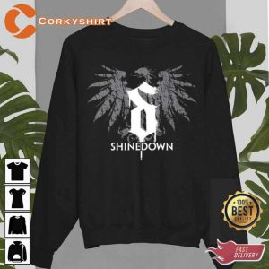 The Eagle Symbol Shinedown Rock Band T-shirt (4)