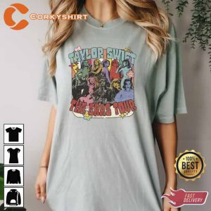 The Eras Tour Taylor Vintage Retro Concert Tee Shirt