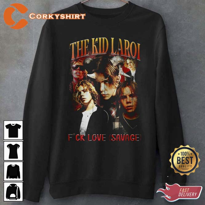 The Kid LAROI Vintage 90s Bootleg Style T-Shirt