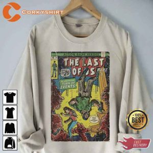 The Last Of Us Poster Vintage Tee Shirt