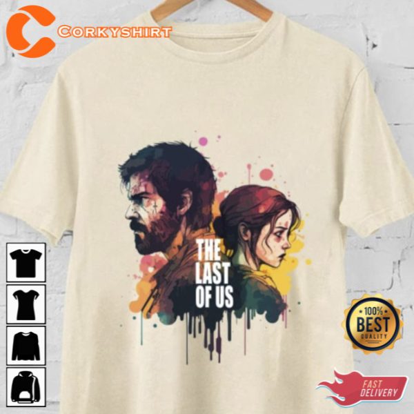 The Last of Us 2 Vintage Comic Shirt Print