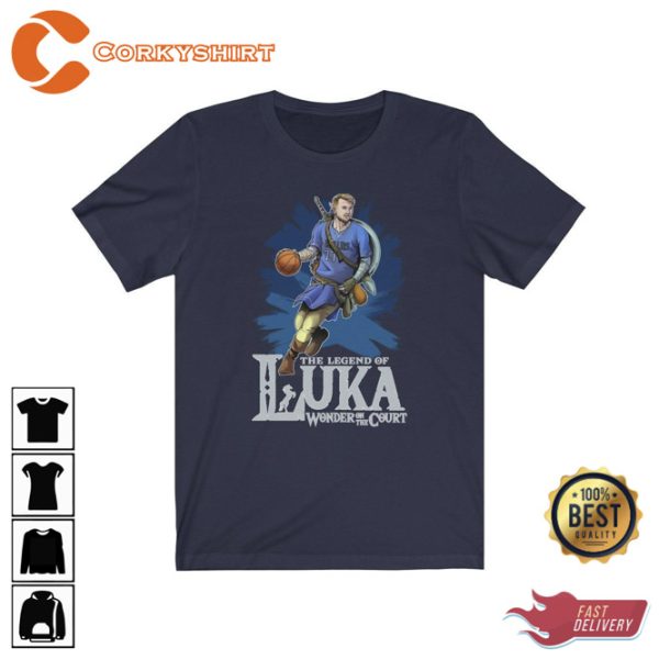 The Legend Of Luka Doncic Basketball Shirt