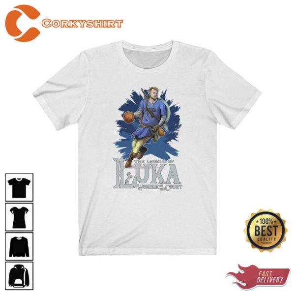 The Legend Of Luka Doncic Basketball Shirt