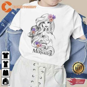 The Little Mermaid Ariel Princess Disney Gift Shirt