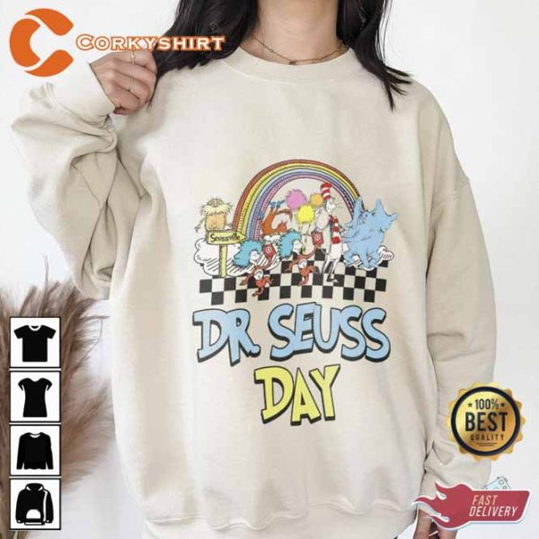 The More You Read Dr Seuss Day Shirt