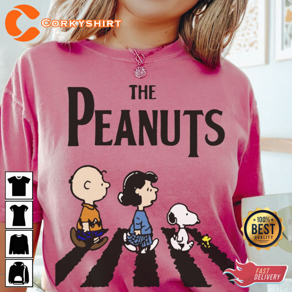 Panorama Ekspression Ged The Peanuts Charlie Brown Cartoon Shirt - Corkyshirt