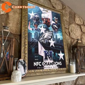 The Philadelphia Eagles Are Champions And Off To The Super Bowl LVII Poster