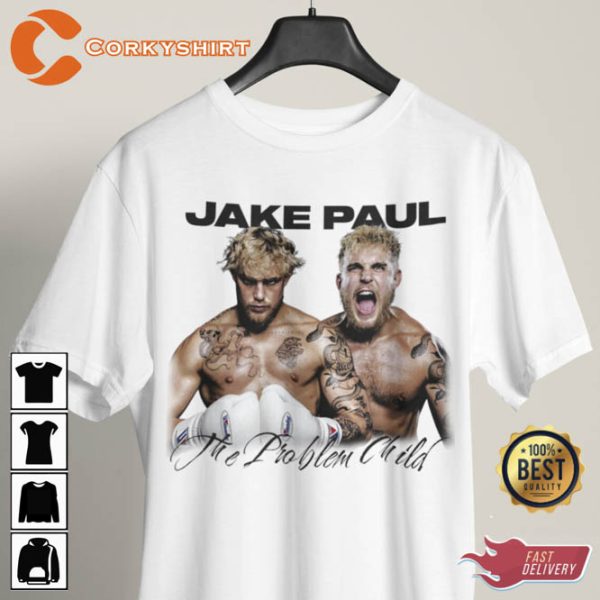 The Problem Child Jake Paul Boxer Tee Shirt