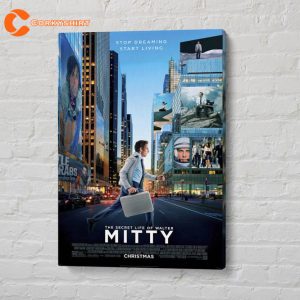 The Secret Life of Walter Mitty Poster Canvas Home Decor 2