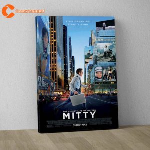 The Secret Life of Walter Mitty Poster Canvas Home Decor 3