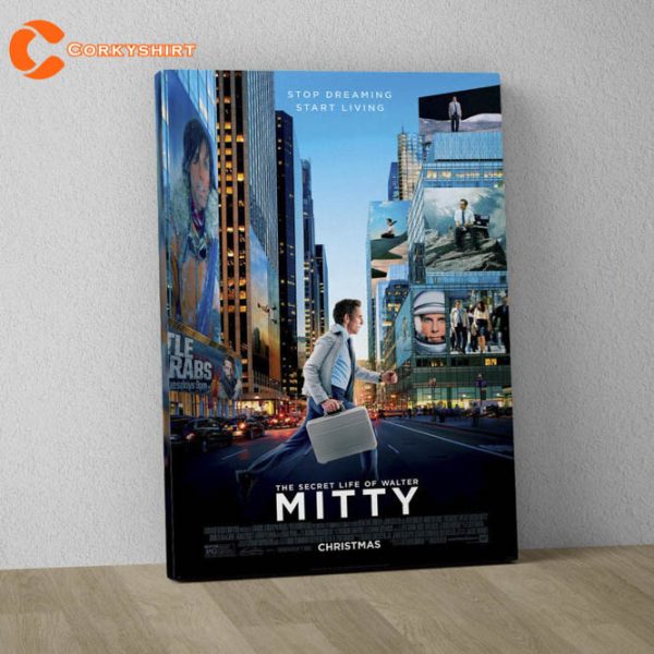 The Secret Life of Walter Mitty Poster Canvas Home Decor