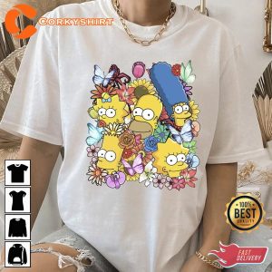 The Simpsons Disneyland Family T-Shirt
