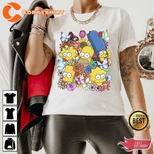 The Simpsons Disneyland Family T-Shirt