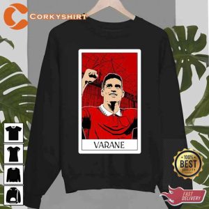 The Soccer Card Design Raphael Varane Sweatshirt