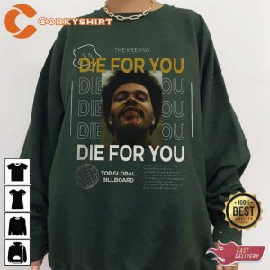 The Weeknd Die For You Top Billboard 2023 Music Shirt2