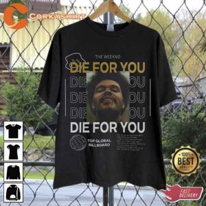 The Weeknd Die For You Top Billboard 2023 Music Shirt3