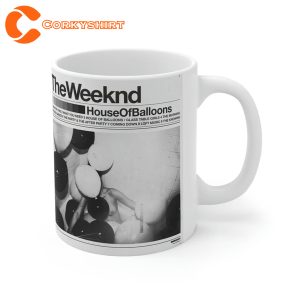 The Weeknd House Of Balloons Fan Gift Ceramic Mug (1)