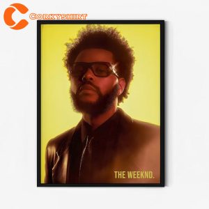 The Weeknd Perfomance Music Poster