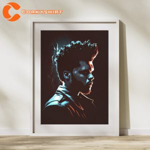 The Weeknd Prints Music Poster Gift