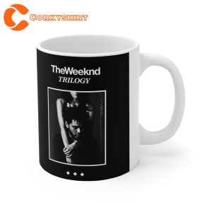 The Weeknd Trilogy BlacknWhite fan Gift Coffee Mug (1)