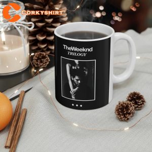 The Weeknd Trilogy BlacknWhite fan Gift Coffee Mug (2)