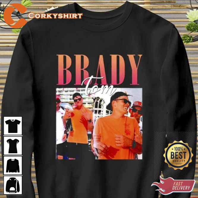 Thomas Edward Patrick Brady Jr Drunk Tom Brady T-Shirt - REVER LAVIE