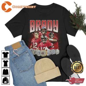 Tom Brady 90s Style Vintage Bootleg Shirt