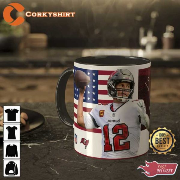 Tom Brady Football Fan Mug