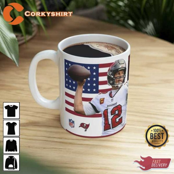 Tom Brady Football Fan Mug