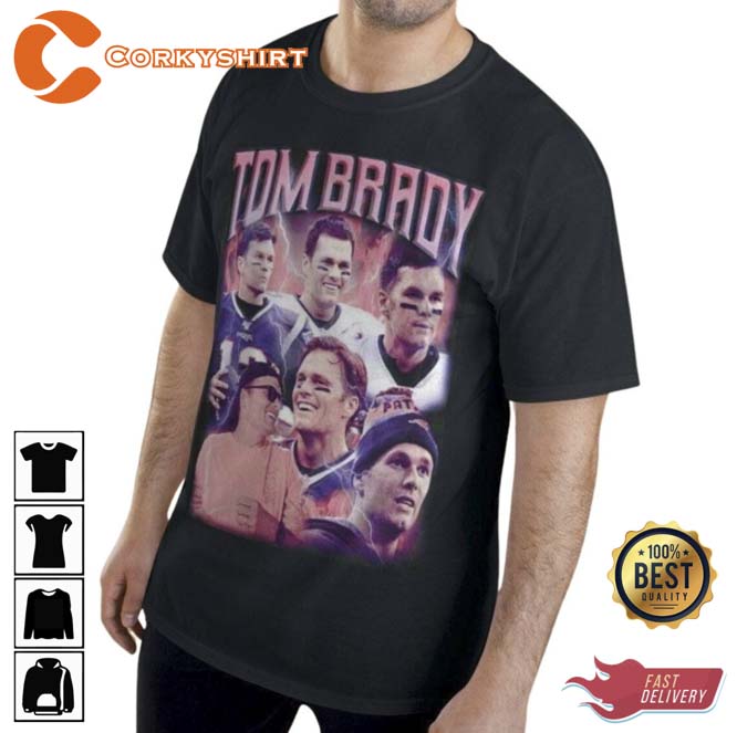 Tom Brady Football Graphic Shirt (3)