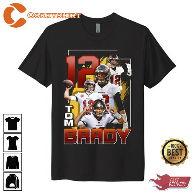 Tom Brady buccaneers Fake Craft Beer Label T-shirt 