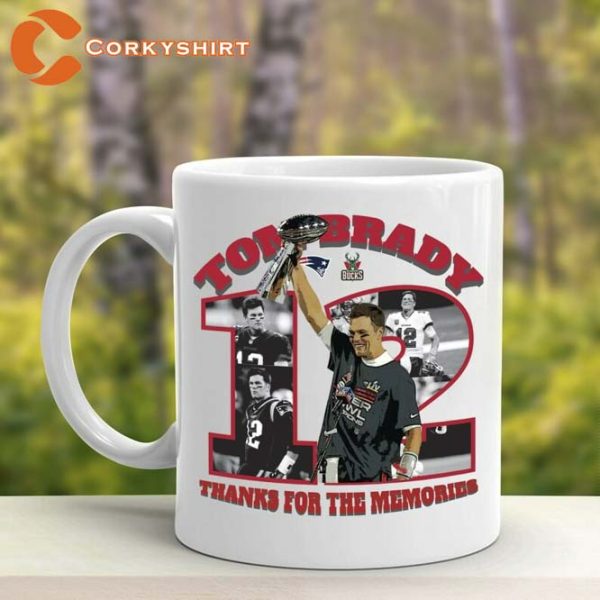 Tom Brady Thanks For The Memories Coffee Mug