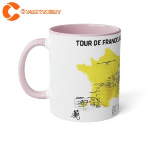 Tour de France 2023 Official Route Mug 2