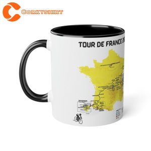 Tour de France 2023 Official Route Mug 7