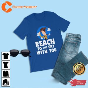 Toy Story Couples Reach to The Sky With You Woody Disney Pixar T-Shirt