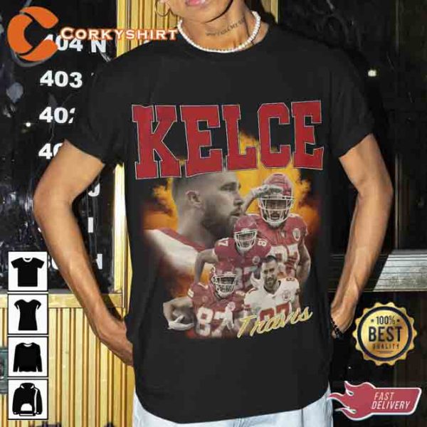 Travis Kelce Homage Football Unisex T-Shirt