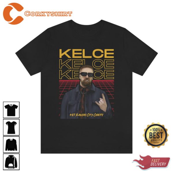 Travis Kelce KC Chiefs Tight End 87 T-shirt