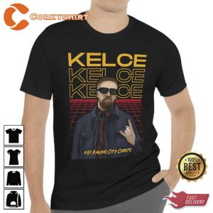 Travis Kelce KC Chiefs Tight End 87 T-shirt3