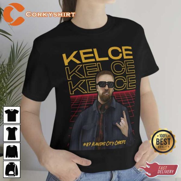 Travis Kelce KC Chiefs Tight End 87 T-shirt