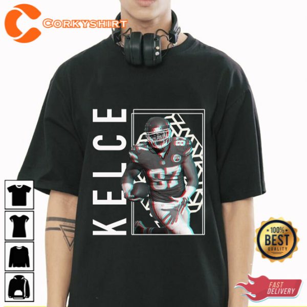 Travis Kelce Retro Vintage 90s Bootleg Shirt Travis Kelce Tee