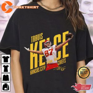 Travis Kelce Shirt American Football Tee (2)