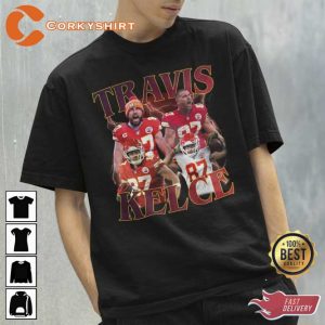 Travis Kelce Tight End Homage Unisex Tee Shirt2